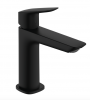 Hansgrohe Logis Jednouchwytowa bateria umywalkowa 110 Fine z kompletem odpływowym Push-Open czarny mat 71252670